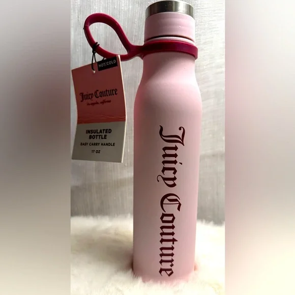 NEW Juicy Couture Stainless Steel Insulated Bottle - Picture 2 of 3